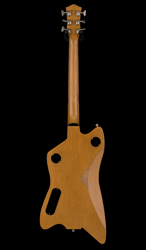 Used Gretsch Custom Shop Masterbuilt Gonzalo Madrigal G6199 Caddy Bo Relic (2022) - Super Faded TV Yellow #12396 with Original Hard Case