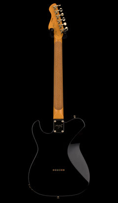 Used Dean Zelinsky Guitars Dellatera Engraved Paisley - Honey Gold #40777 with Original Hard Case