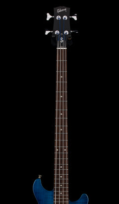 Used Gibson Guitar Of The Week #7 Les Paul Money Bass (2007) - Midnight Manhattan Blue #71343 with Original Hard Case