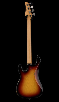 Used Mike Lull Custom P4 Bass - 3-Tone Sunburst #3515 with Original Gig Bag