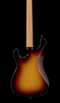 Used Mike Lull Custom P4 Bass - 3-Tone Sunburst #3515 with Original Gig Bag