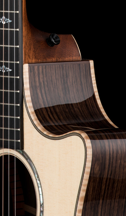 Taylor Custom Shop Select 714ce Rosewood AA/Lutz Spruce, Maple Binding #03048 (Open Box)