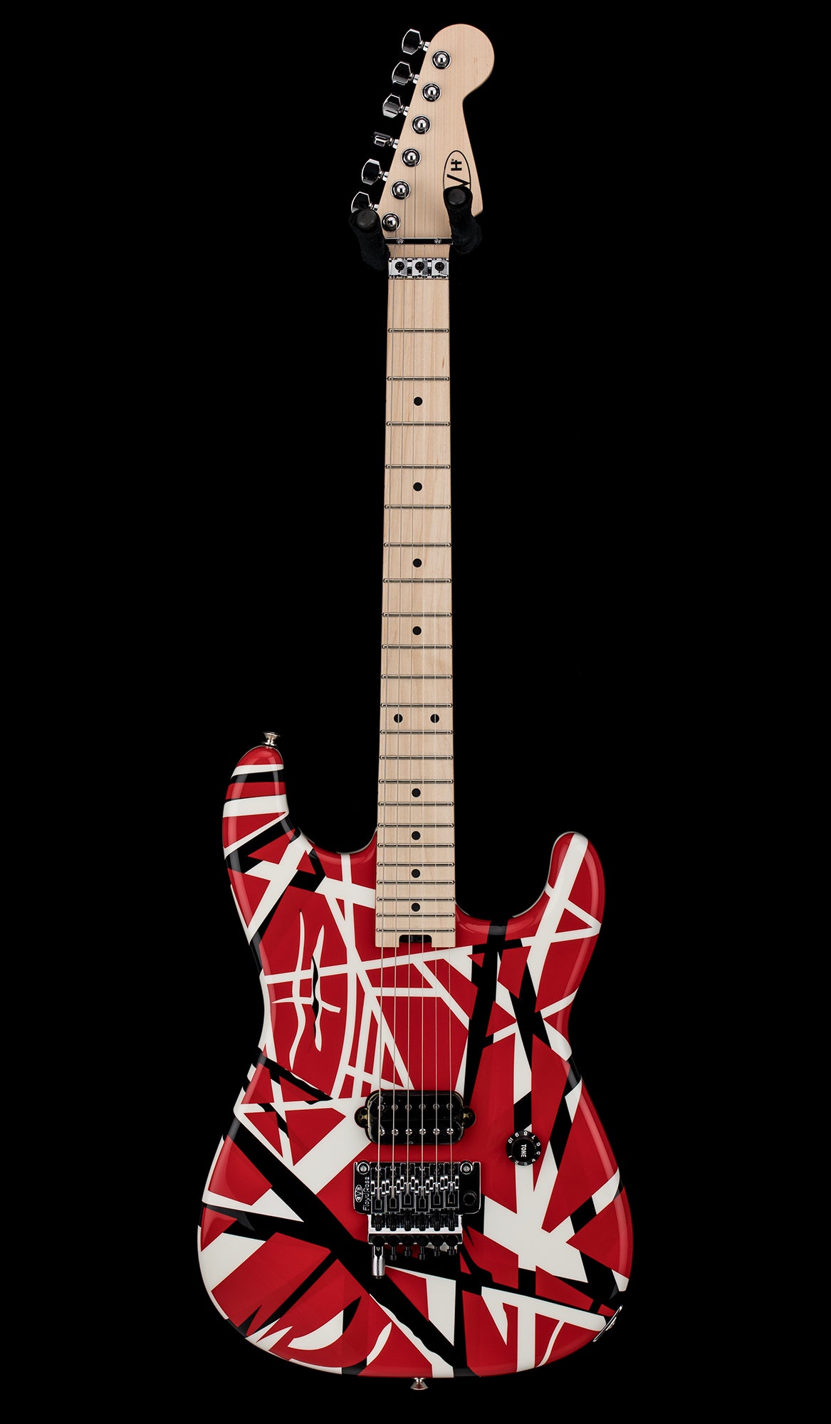 EVH Striped Series - Red with Black Stripes #00196 – Empire