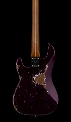 Fender Custom Shop Empire 58 Precision Bass Heavy Relic - Faded Aged Midnight Purple #78916