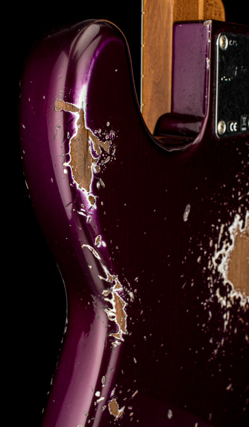Fender Custom Shop Empire 58 Precision Bass Heavy Relic - Faded Aged Midnight Purple #78916