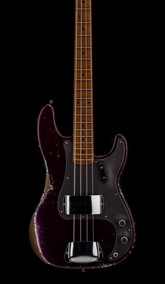 Fender Custom Shop Empire 58 Precision Bass Heavy Relic - Faded Aged Midnight Purple #78916