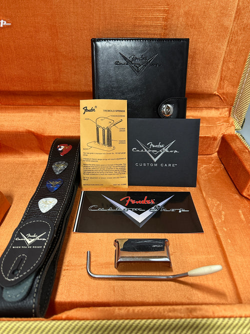 Fender Custom Shop Empire 59 Transition Stratocaster Relic - Faded Aged Burgundy Mist Metallic #19327