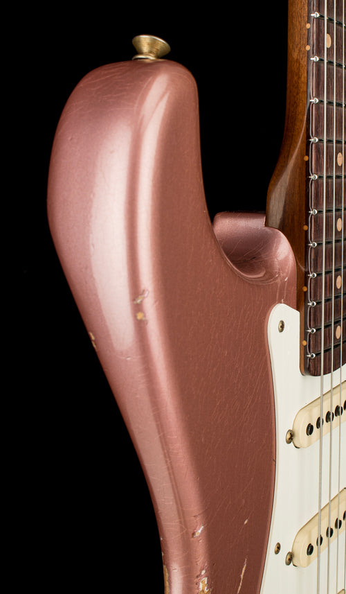 Fender Custom Shop Empire 59 Transition Stratocaster Relic - Faded Aged Burgundy Mist Metallic #19327