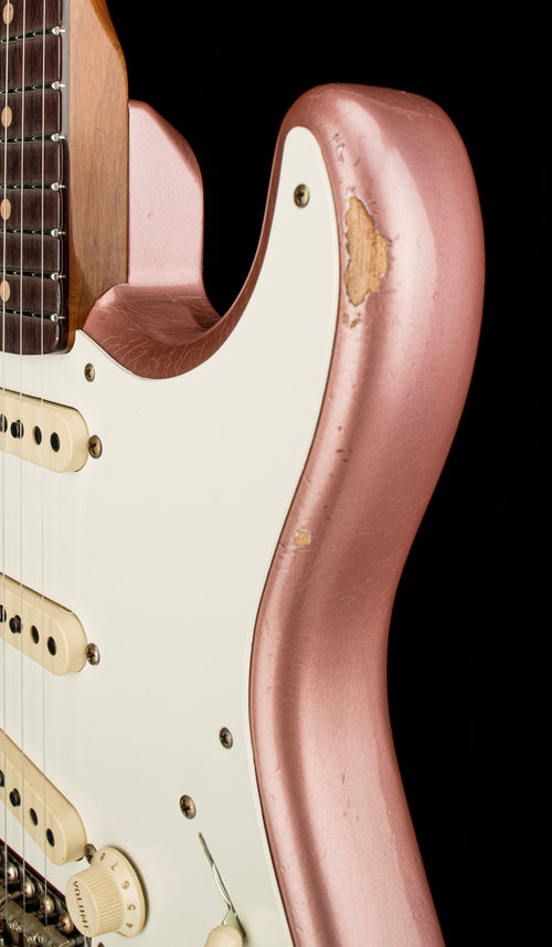 Fender Custom Shop Empire 59 Transition Stratocaster Relic - Faded Aged Burgundy Mist Metallic #19327