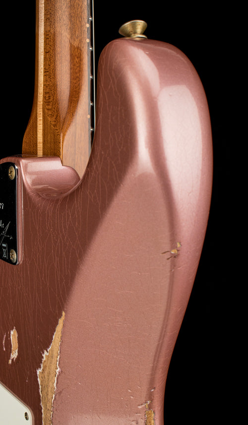 Fender Custom Shop Empire 59 Transition Stratocaster Relic - Faded Aged Burgundy Mist Metallic #19327