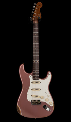 Fender Custom Shop Empire 59 Transition Stratocaster Relic - Faded Aged Burgundy Mist Metallic #19327