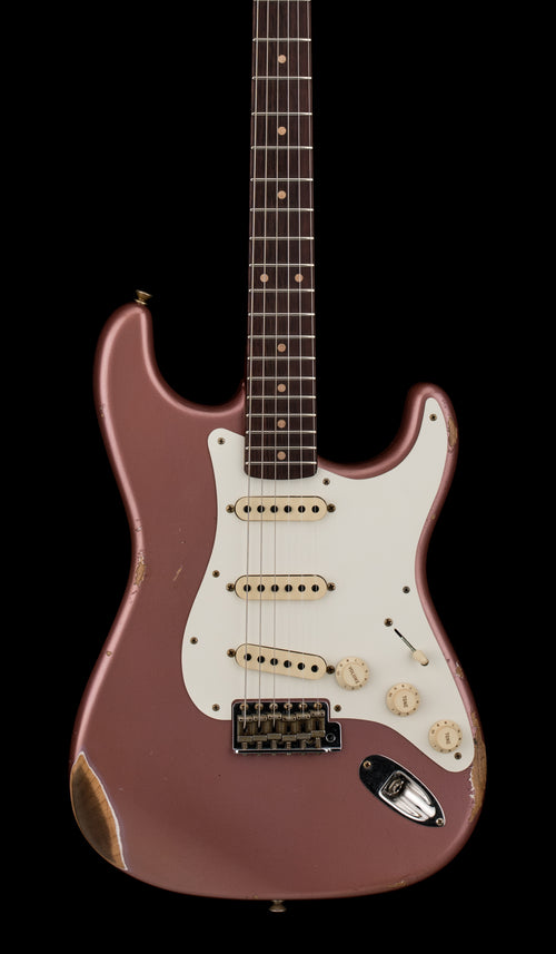 Fender Custom Shop Empire 59 Transition Stratocaster Relic - Faded Aged Burgundy Mist Metallic #19327