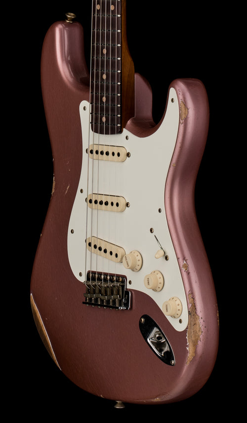 Fender Custom Shop Empire 59 Transition Stratocaster Relic - Faded Aged Burgundy Mist Metallic #19327