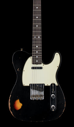 Fender Custom Shop Empire 67 Telecaster Relic - Aged Black/3-Color Sunburst #43220