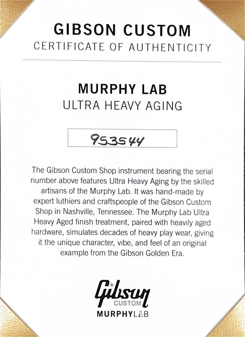 Gibson Custom Shop 1959 Les Paul Standard Murphy Lab Ultra Heavy Aged - Kindred Burst #53544