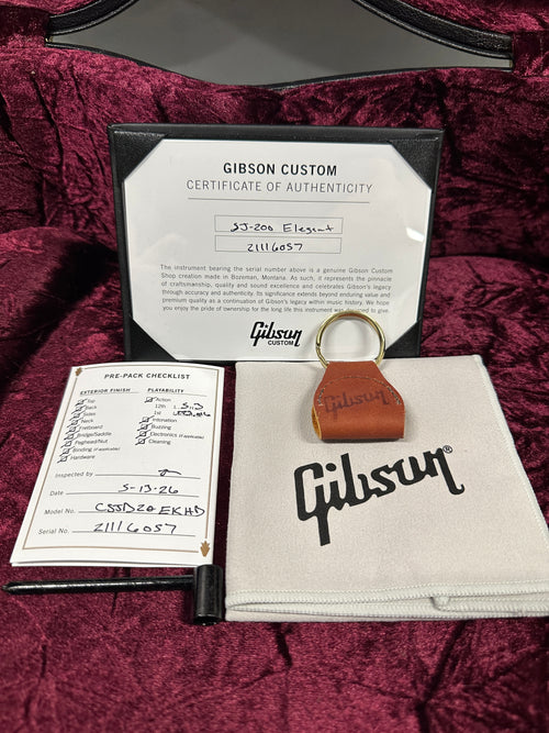 Gibson Custom Shop SJ-200 Elegant Koa - Honey Burst #16057