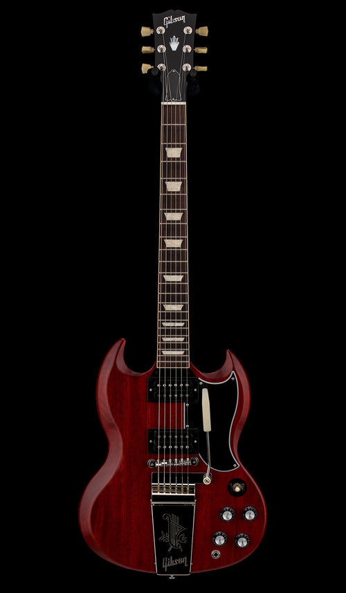 Gibson SG Standard '61 Faded Maestro Vibrola - Vintage Cherry #60183
