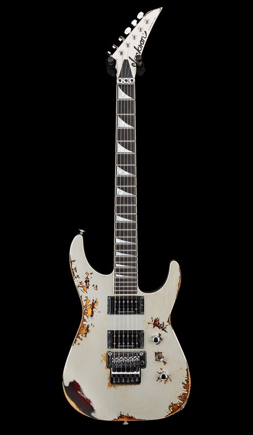 Jackson Custom Shop Korina SL2H FR Heavy Relic - Inca Silver over 3-Tone Sunburst #11624 (Empire Music Spec)