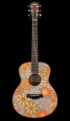 Taylor GS Mini-e Special Edition - Floral Blue #46142