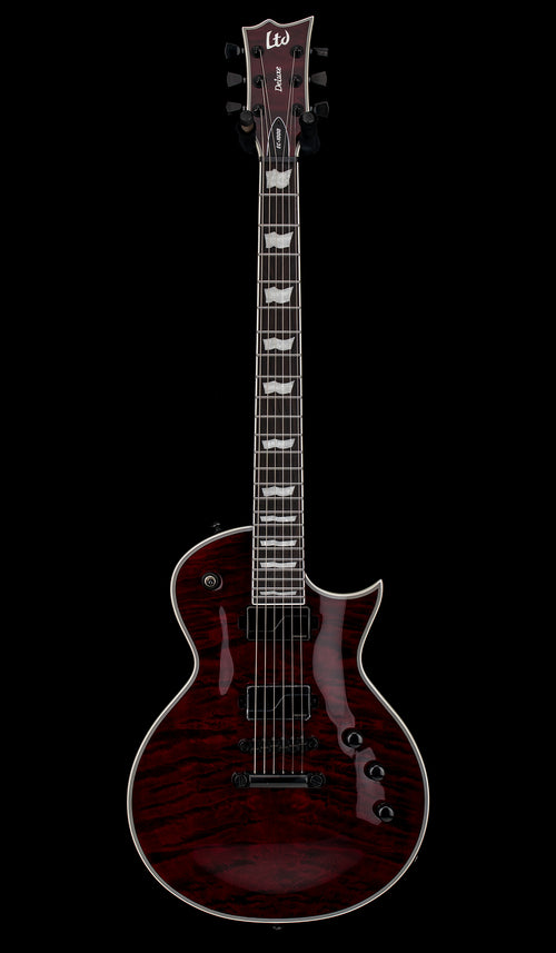 LTD EC-1000 - See Thru Black Cherry #20178 (Factory Demonstration Model)