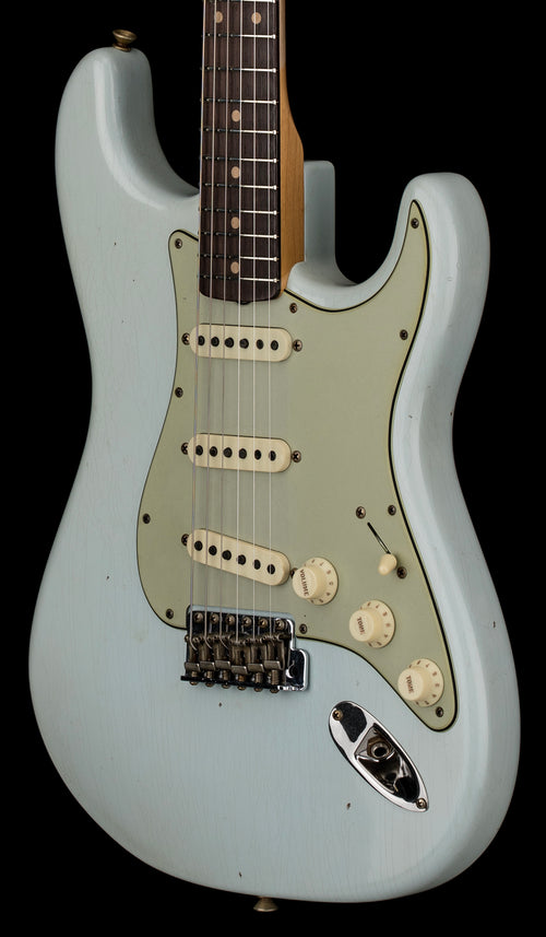 Fender Custom Shop 1959 Stratocaster Journeyman Relic - Super Faded Aged Sonic Blue #91144