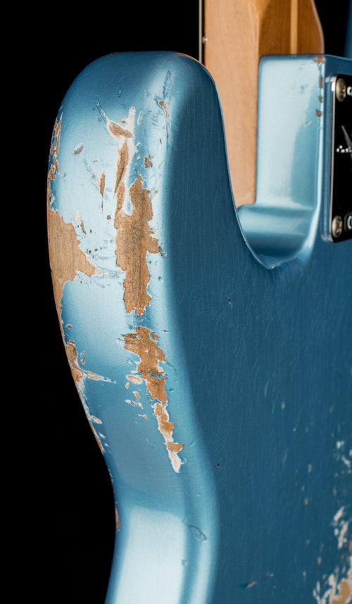 Fender Custom Shop Empire 58 Precision Bass Heavy Relic - Faded Aged Lake Placid Blue #91170