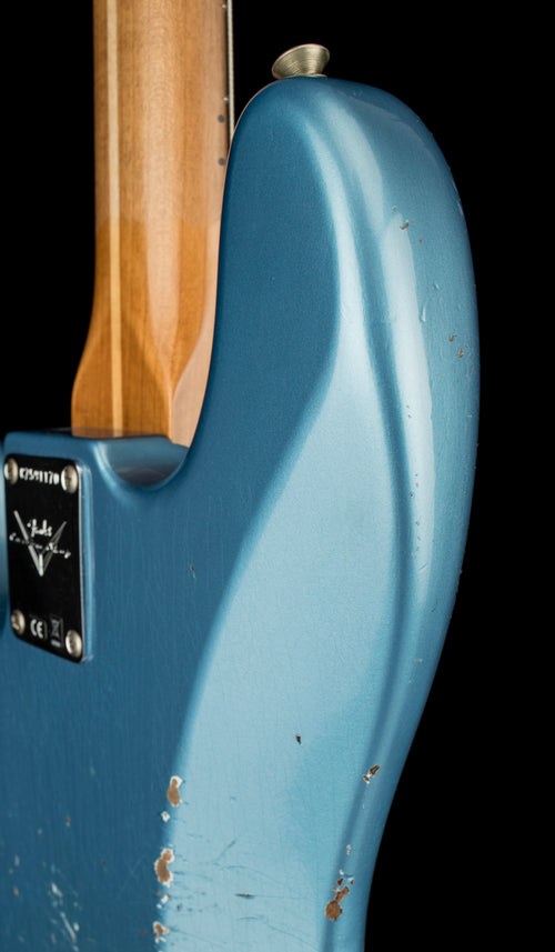 Fender Custom Shop Empire 58 Precision Bass Heavy Relic - Faded Aged Lake Placid Blue #91170