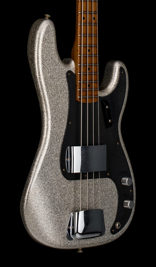 Fender Custom Shop Empire 58 Precision Bass Journeyman Relic - Aged Silver Sparkle #87781