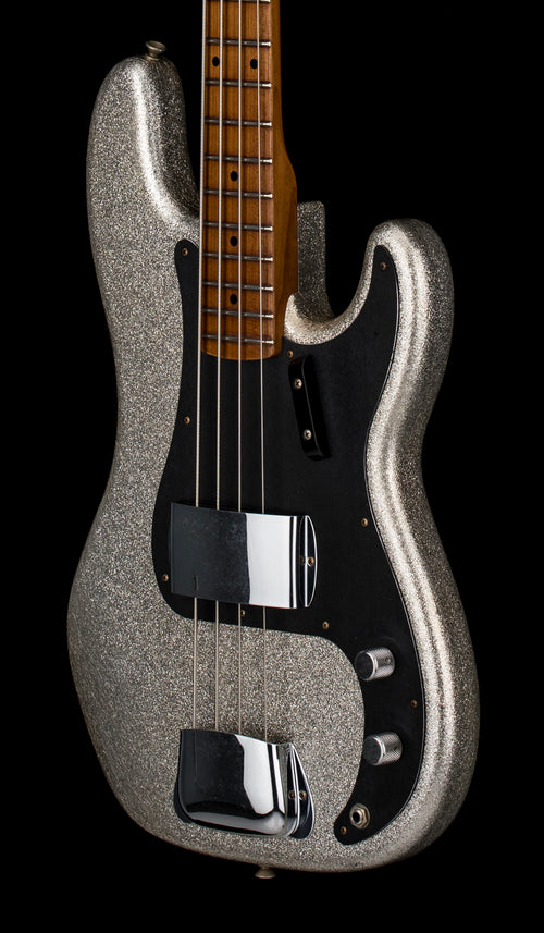 Fender Custom Shop Empire 58 Precision Bass Journeyman Relic - Aged Silver Sparkle #87781
