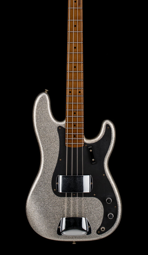 Fender Custom Shop Empire 58 Precision Bass Journeyman Relic - Aged Silver Sparkle #87781