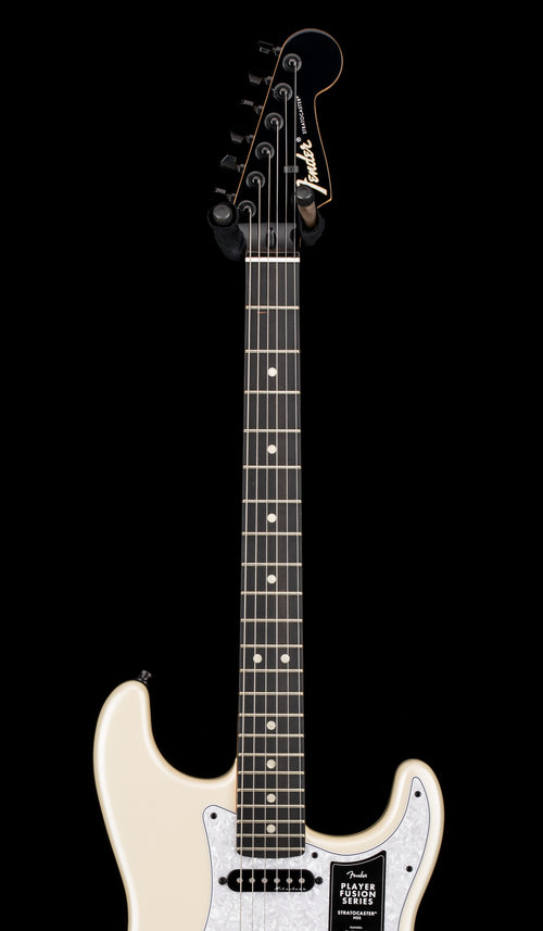 Fender Limited Edition Player Fusion Stratocaster HSS - Olympic Pearl #95484