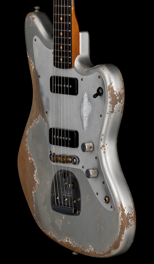 Fender Custom Shop NAMM Masterbuilt Apprentice Dylan Delpizzo-Howell 1962 Jazzmaster Ultra Heavy Relic - Inca Silver #78858