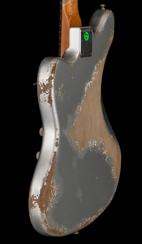 Fender Custom Shop NAMM Masterbuilt Apprentice Dylan Delpizzo-Howell 1962 Jazzmaster Ultra Heavy Relic - Inca Silver #78858