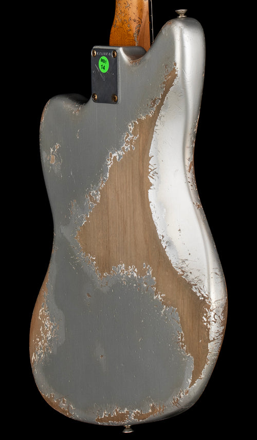 Fender Custom Shop NAMM Masterbuilt Apprentice Dylan Delpizzo-Howell 1962 Jazzmaster Ultra Heavy Relic - Inca Silver #78858