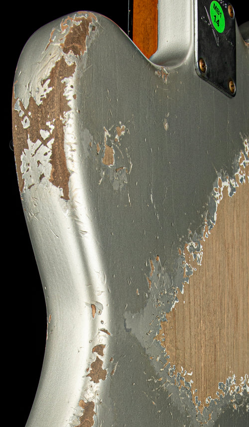 Fender Custom Shop NAMM Masterbuilt Apprentice Dylan Delpizzo-Howell 1962 Jazzmaster Ultra Heavy Relic - Inca Silver #78858