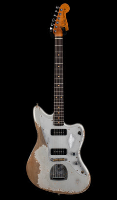 Fender Custom Shop NAMM Masterbuilt Apprentice Dylan Delpizzo-Howell 1962 Jazzmaster Ultra Heavy Relic - Inca Silver #78858