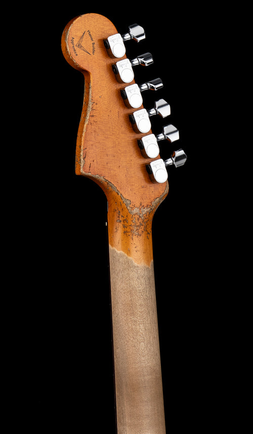 Fender Custom Shop NAMM Masterbuilt Apprentice Dylan Delpizzo-Howell 1962 Jazzmaster Ultra Heavy Relic - Inca Silver #78858