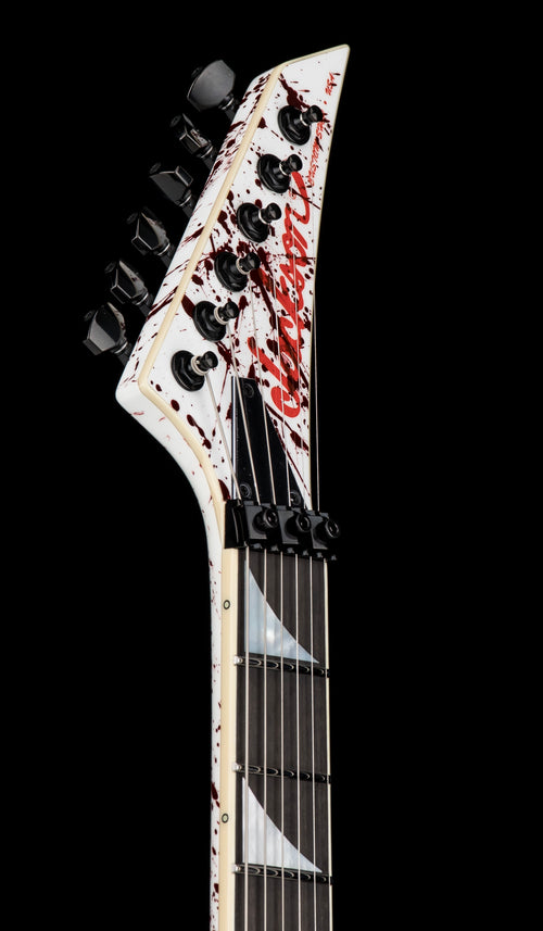 Jackson Custom Shop Korina KV 2H FR - Blood Splatter #11615 (Empire Music Spec)