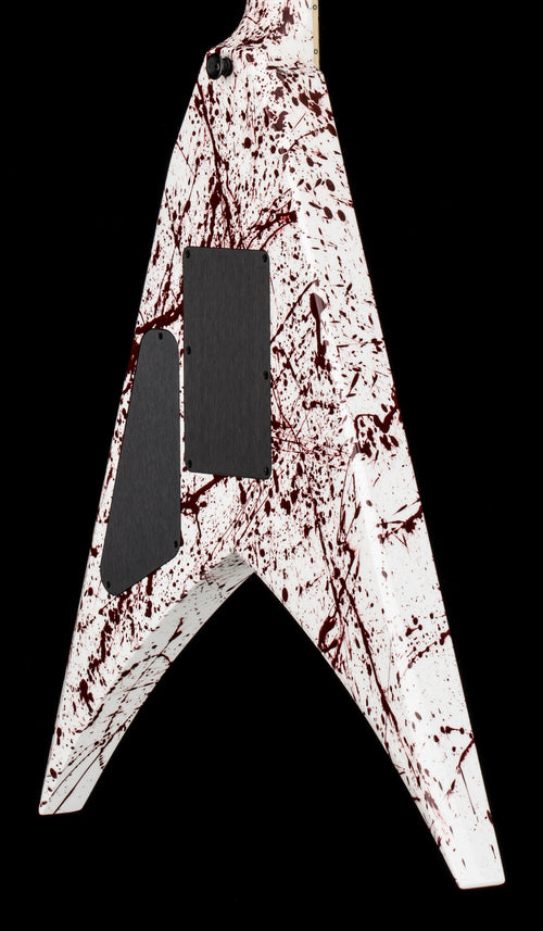 Jackson Custom Shop Korina KV 2H FR - Blood Splatter #11615 (Empire Music Spec)