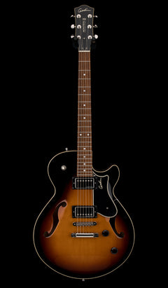 Used Godin Montreal Premiere HG (2018) - Sunburst #45107 with Hard Case and Original Gig Bag