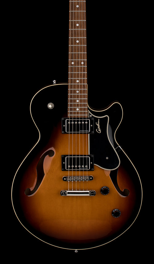 Used Godin Montreal Premiere HG (2018) - Sunburst #45107 with Hard Case and Original Gig Bag