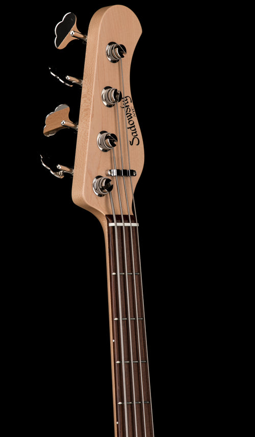 Used Sadowsky NYC Custom 21 Fret Redwood Lace Burl (2025) - Natural #9337 with Original Case