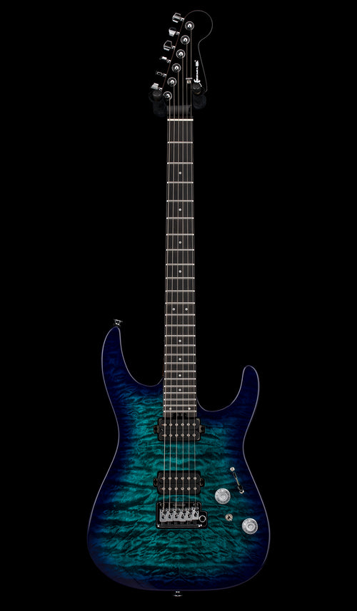 Charvel Pro-Mod Plus DK24 HH 2PT EB QM - Chlorine Burst #00096