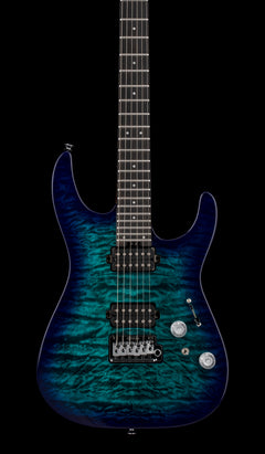 Charvel Pro-Mod Plus DK24 HH 2PT EB QM - Chlorine Burst #00096
