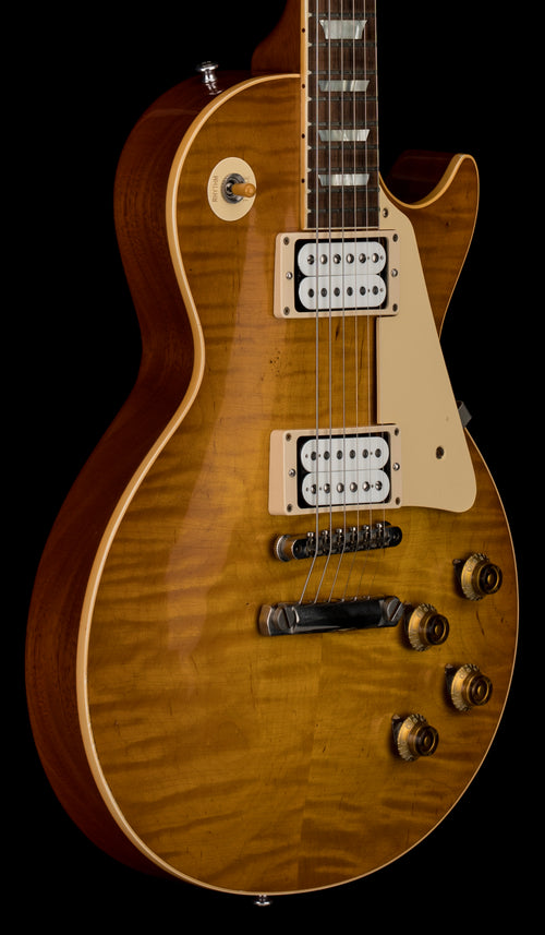 Used Gibson Custom Shop Vic DaPra 1959 Les Paul Standard Aged (2016) - Lemon Burst #96204 with Original Hard Case