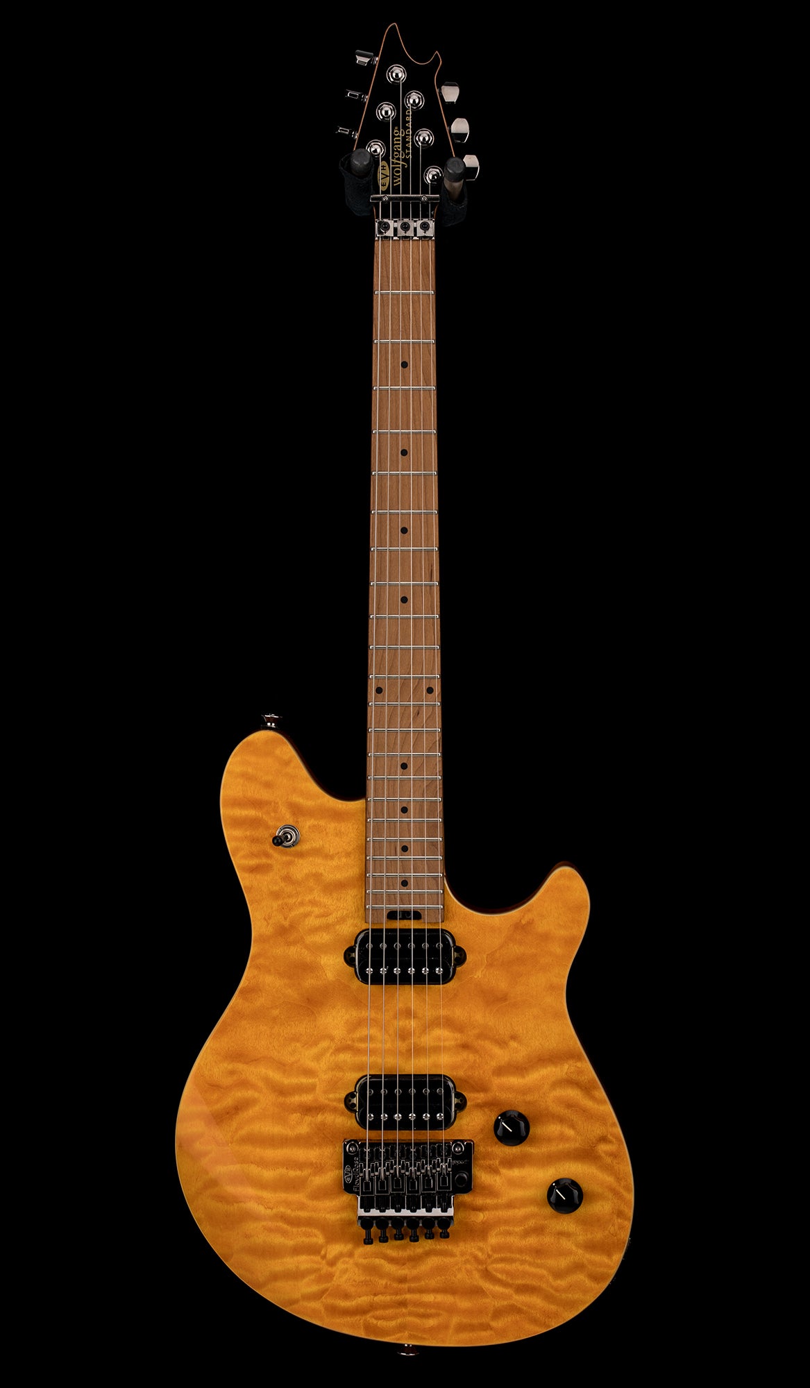 ギター EVH wolfgang Standard Transparent Amber EVH Wolfgang Standard QM - Transparent Amber #00720 – Empire Music
