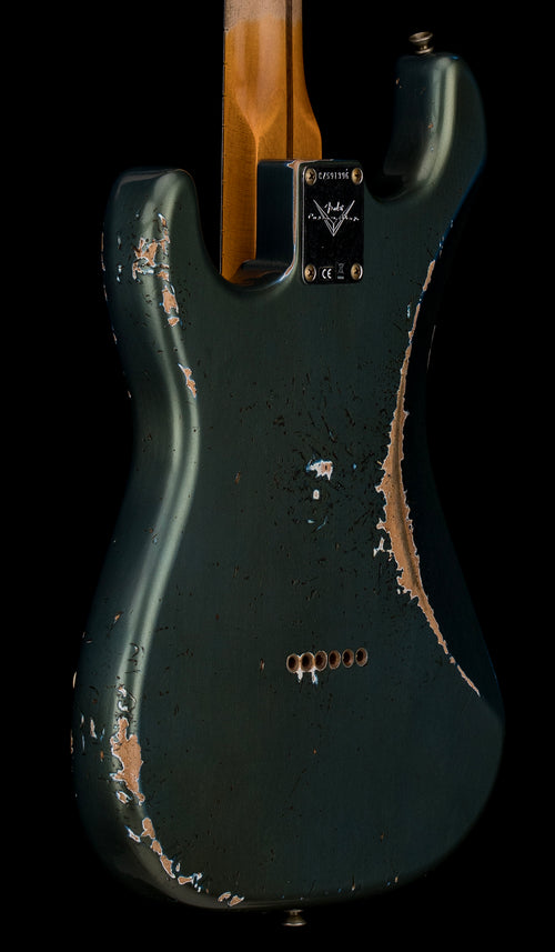 Fender Custom Shop 1956 Stratocaster HT Heavy Relic - Super Aged Lake Placid Blue #91396