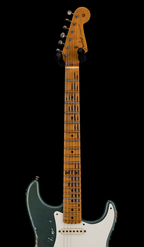 Fender Custom Shop 1956 Stratocaster HT Heavy Relic - Super Aged Lake Placid Blue #91396