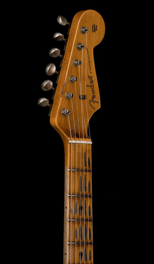 Fender Custom Shop 1956 Stratocaster HT Heavy Relic - Super Aged Lake Placid Blue #91396