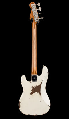 Fender Custom Shop Empire '58 Precision Bass Heavy Relic - Faded Aged Frost White #92066